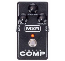 Pedal de compresión clásica con ajustes de ataque y sustain. Hecho en USA. MXR M132 SUPER COMP COMPRESOR