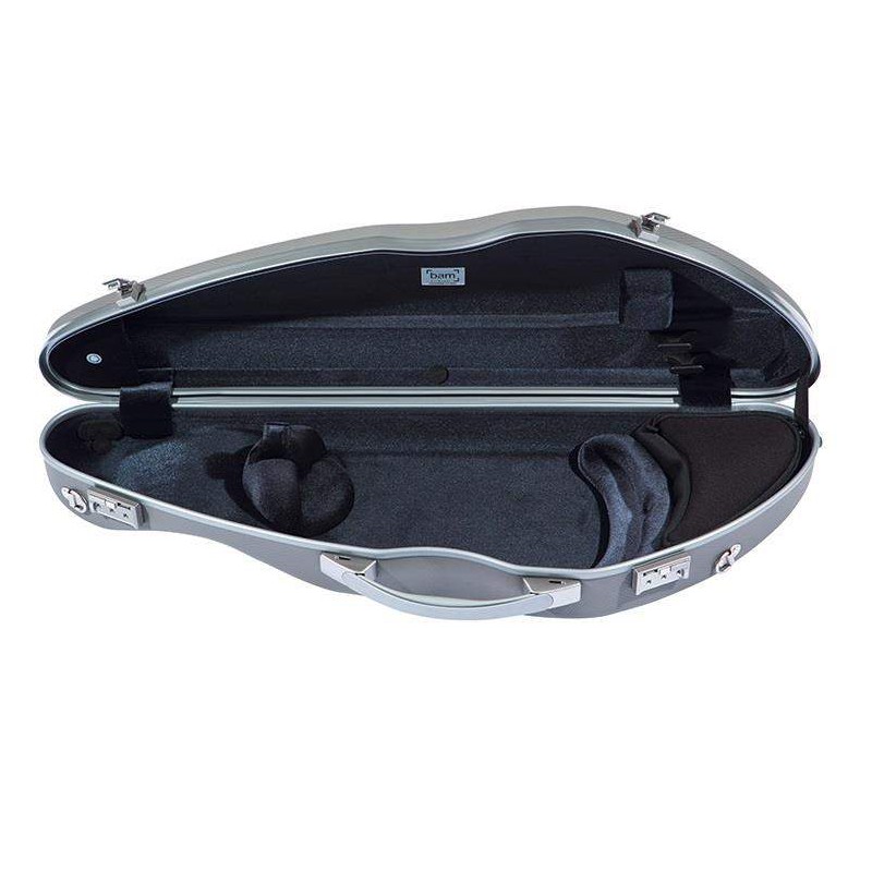 Estuche Violín 4/4 Bam PANT2000XLG Panther Slim  en Color gris, con una protección excepcional y peso ultraligero.
