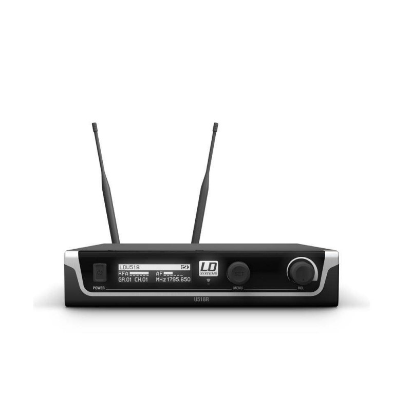 LD Systems U518 BPH Sistema inalámbrico con petaca y micrófono de diadema