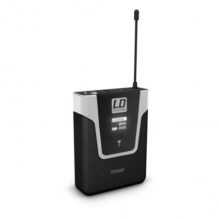 LD Systems U506 BPG Sistema inalámbrico con Petaca y Cable de Guitarra LD Systems U506 BPG Sistema inalámbrico con Petaca y Cable de Guitarra