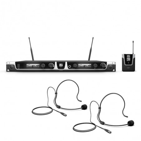 LD Systems U506 BPH 2 Sistema inalámbrico con 2 petacas y 2 micrófonos de diadema