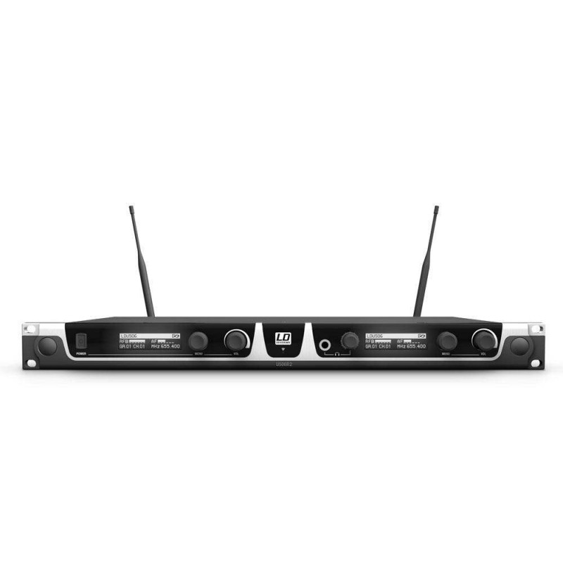 LD Systems U506 BPH 2 Sistema inalámbrico con 2 petacas y 2 micrófonos de diadema