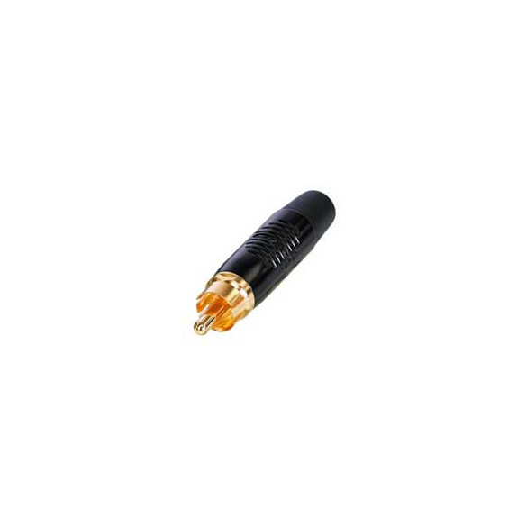 CONECTOR RCA NEGRO RF2C-B-0-D (B100)