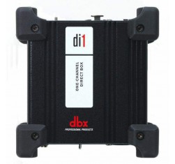 Caja de Inyección Directa Activa dBx Di1 de un canal compatible HARMAN Connected PA.