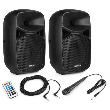 VONYX VPS082A equipo de sonido básico de pequeño formato 400 Watts,