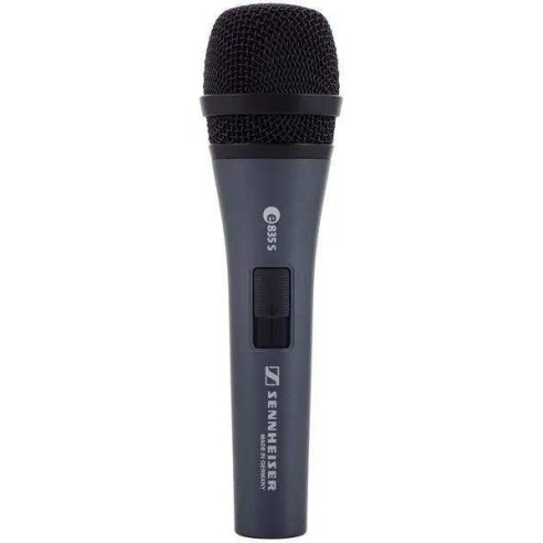 Sennheiser E835S Micrófono Vocal con Interruptor