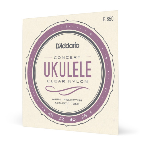 comprar Juego de cuerdas para Ukelele d'Addario EJ65C Pro-Arté Custom. Cuerdas extruidas para ukelele, concierto.