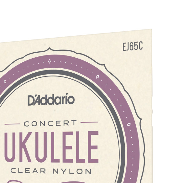 comprar Juego de cuerdas para Ukelele d'Addario EJ65C Pro-Arté Custom. Cuerdas extruidas para ukelele, concierto.