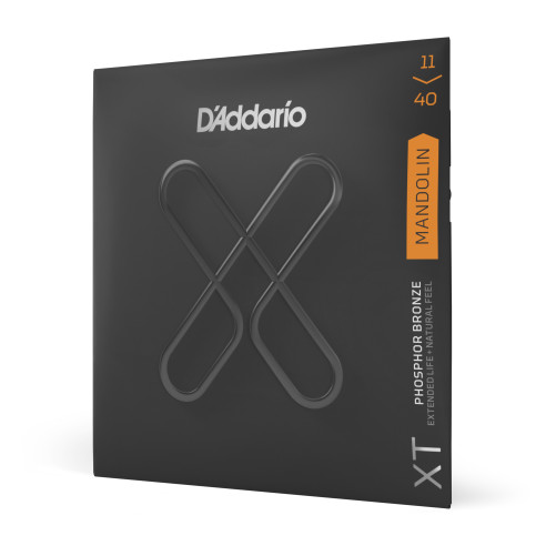 comprar Juego para Mandolina d'Addario XTM1140, XT Mandolin Phosphor Bronze, calibre medio, 11-40.