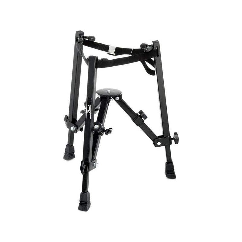 Soporte Conga o Djembé Pearl PC-900 versátil y compacto, ajustable en altura e inclinable.