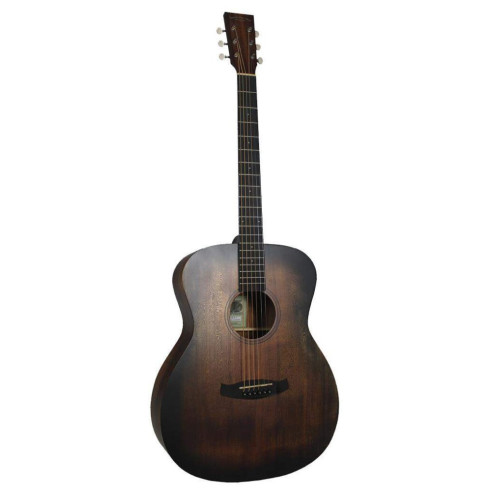 Guitarra Acústica Tanglewood TWOT2 Auld Trinity, Tipo Super Folk, con Tapa de Abeto Macizo y Fondo y Aros de Caoba.