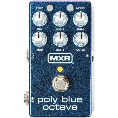 DUNLOP MXR M306 POLY BLUE OCTAVE Pedal Octavador