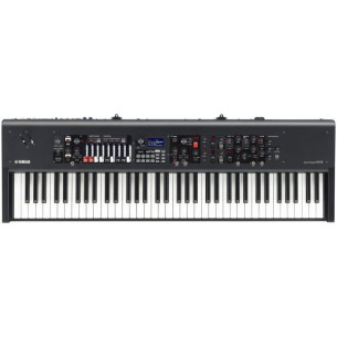 Yamaha YC73 Teclado Sintetizador escenario con tiradores