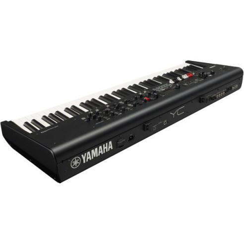Yamaha YC73 Teclado Sintetizador escenario con tiradores