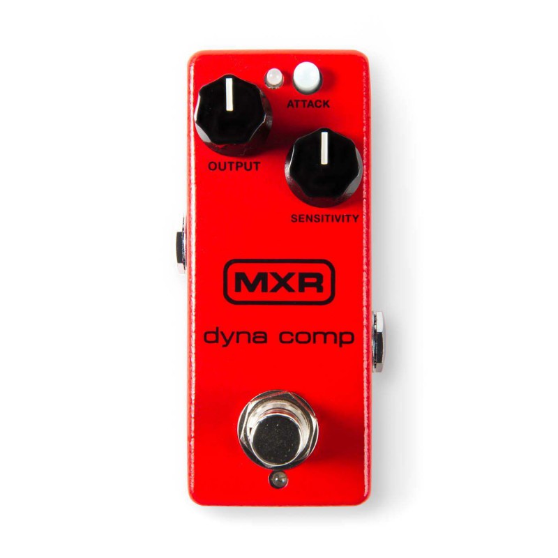 Pedal de efectos para guitarra Dunlop MXR Dyna Comp Mini M291 Compresor.