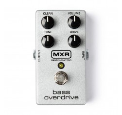 Pedal de efectos para Bajo Dunlop MXR Bass Overdrive M89, un pedal que ofrece una cálido overdrive tipo valvular.