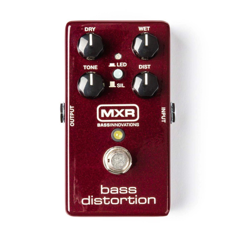 Pedal de efectos para Bajo Dunlop MXR Bass Distorsion M85.