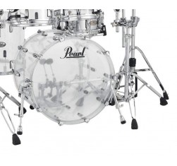 Set de Bateria Fusion 20" de 4 piezas Pearl Crystal Beat CRB504P en acabado Ultra Clear. Herrajes y platos no incluidos. 2