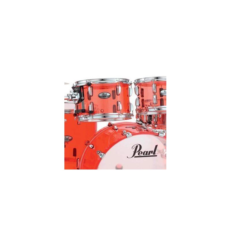 Set de Bateria Fusion 20" de 4 piezas Pearl Crystal Beat CRB504P en acabado Ruby Red. Herrajes y platos no incluidos.