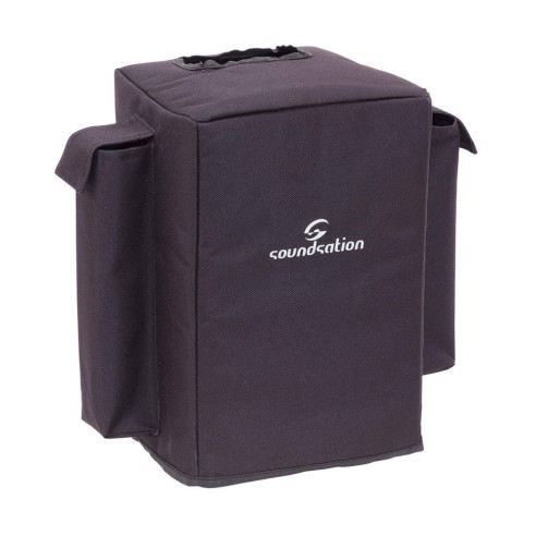 Hyper Play 6 AMW, Altavoz activo a bateria con micro inalambrico UHF , y multimedia ,con Funda Transporte