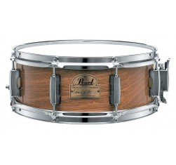 Caja de Bateria Pearl Signature Omar Hakim OH1350 de 13" x 5" de 6 capas de Caoba africana.
