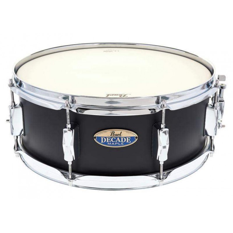 Caja Decade Maple de 14 x 5,5" Modelo DMP1455S de 6 capas de Arce y acabado en Satin Slate Black.