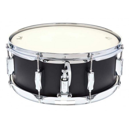 Caja Decade Maple de 14 x 5,5" Modelo DMP1455S de 6 capas de Arce y acabado en Satin Slate Black.