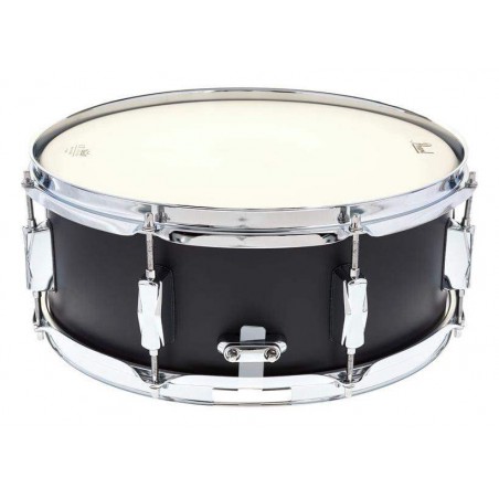 Caja Decade Maple de 14 x 5,5" Modelo DMP1455S de 6 capas de Arce y acabado en Satin Slate Black.
