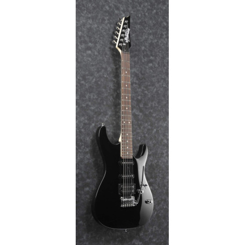 Guitarra eléctrica IBANEZ GSA60-BKN con cuerpo de Okoume, pastillas Infinity y acabado Black Night.