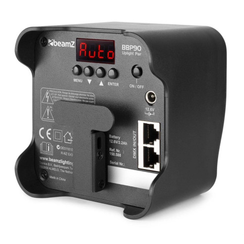 BeamZ BBP90 Foco Par Led Uplight a bateria 150.588