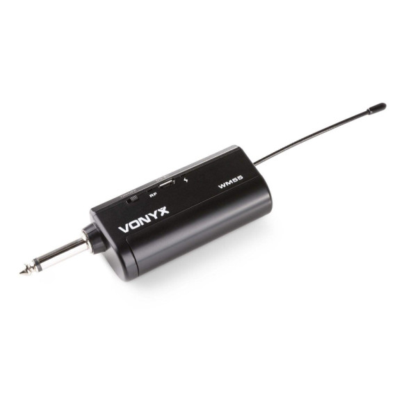 comprar Micrófono inalámbrico de Mano Doble VONYX WM552 UHF con 2 micrófonos de mano y un receptor.