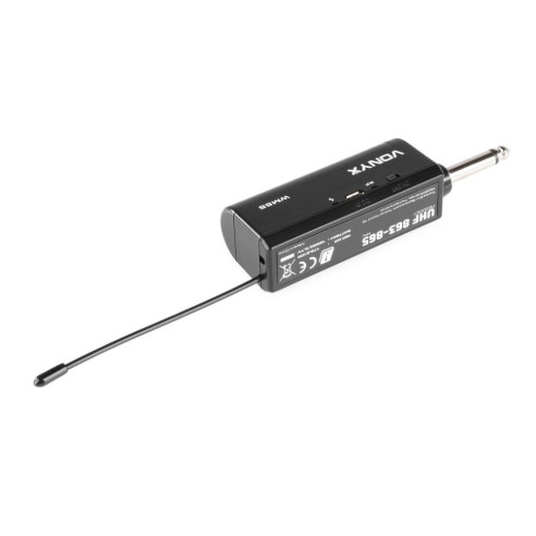 comprar Micrófono inalámbrico de Mano Doble VONYX WM552 UHF con 2 micrófonos de mano y un receptor.