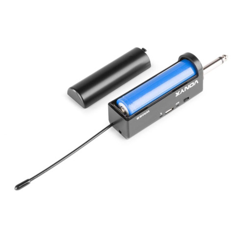 comprar Micrófono inalámbrico de Mano Doble VONYX WM552 UHF con 2 micrófonos de mano y un receptor.