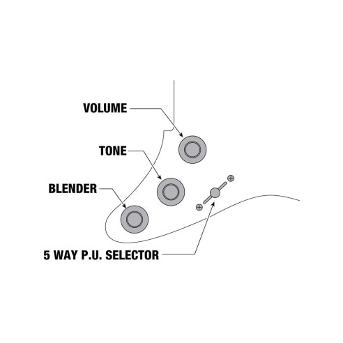 AZ2203N-ATQ Guitarra Eléctrica AZ Prestige