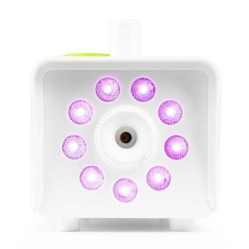 BeamZ F509LW Máquina de Humo PARTY 9 LEDS RGB 500 Watts Blanca