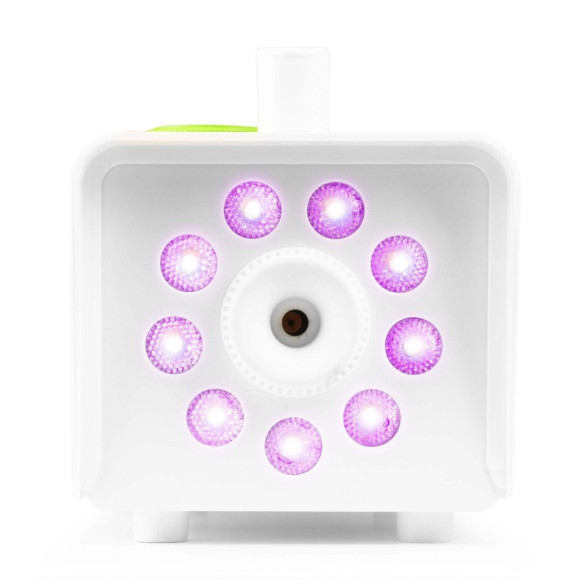 BeamZ F509LW Máquina de Humo PARTY 9 LEDS RGB 500 Watts Blanca