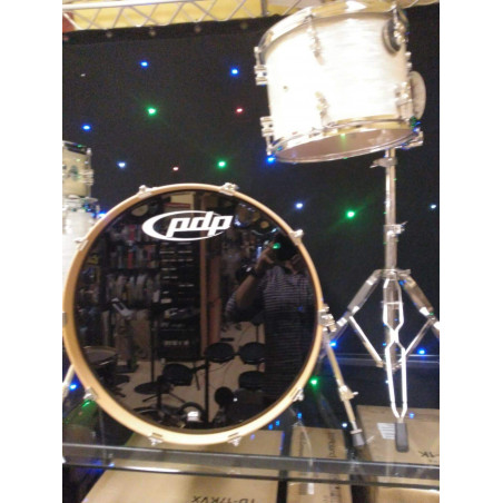 Set de cascos de alta gama PDP by DW serie PLATINUM con acabado White Oyster