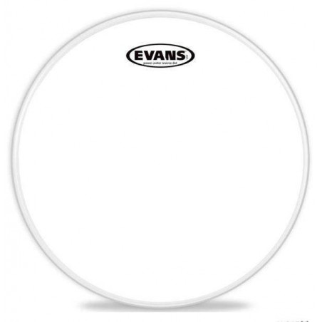 Parche batidor para caja de 14" Evans Power Center Reverse Dot B14G1RD de 1 capa blanco rugoso y con refuerzo central. Parche batidor para caja de 14" Evans Power Center Reverse Dot B14G1RD de 1 capa blanco rugoso y con refuerzo central.