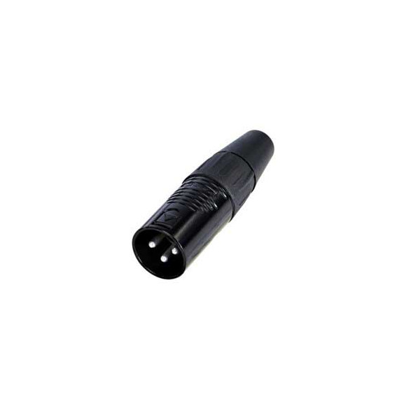 CONECTOR XLR 3P MACHO RC3M-BAG