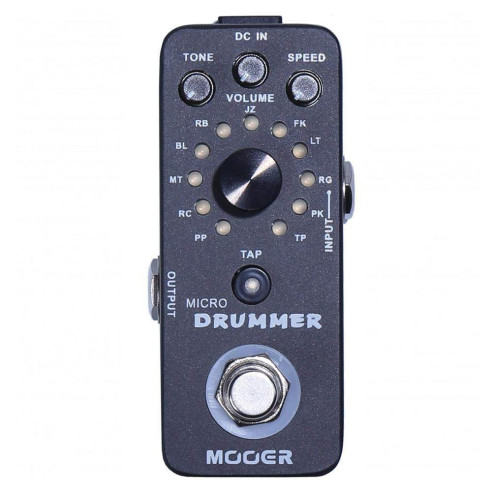 MICRO DRUMMER Pedal con ritmos de bateria