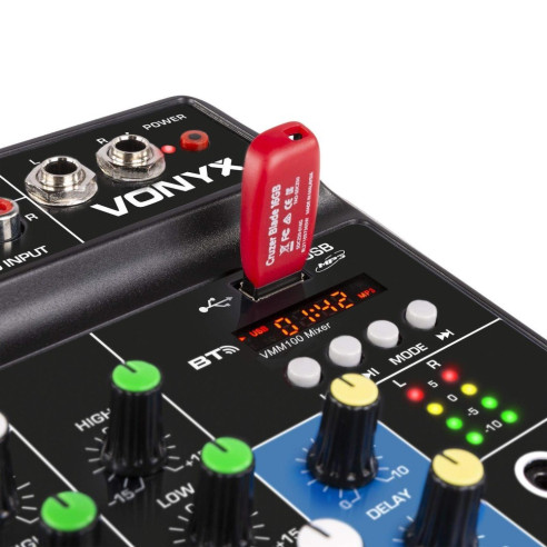 VMM100 Mezclador Audio con USB/BT 172.638