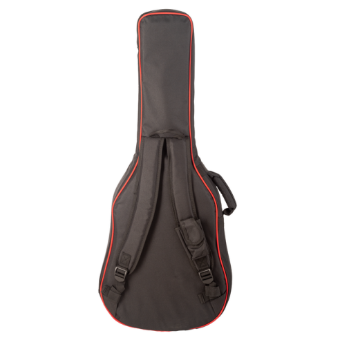 Funda Guitarra Clásica 4/4 30mm Negra/Roja FGC30RD