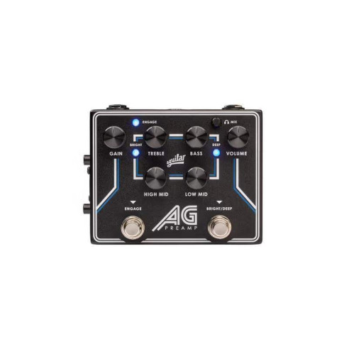 AG PREAMP Pedal Preamplificador/DI para Bajo 