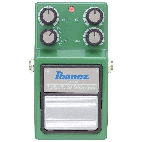 Pedal Ibanez Turbo Tubescreamer TS9DX Overdrive.