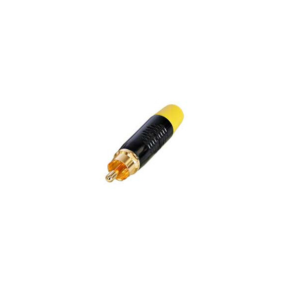 CONECTOR RCA AMARILLO RF2C-B-4-D (B100) CONECTOR RCA AMARILLO RF2C-B-4-D (B100)
