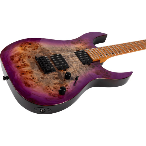 SPIRA S450-TPP TRANSPARENT PURPLE Guitarra Eléctrica