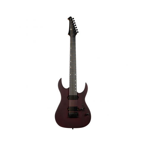 Spira S407-MWR Satin Wine Red Guitarra Eléctrica 7 Cuerdas