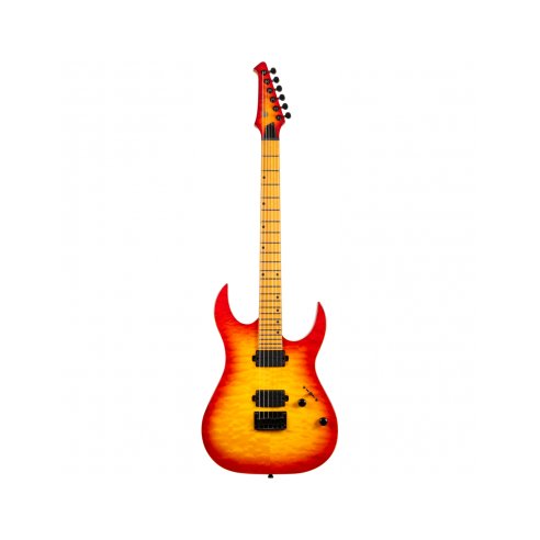 Guitarra Eléctrica Spira S500-QFB Fireburst