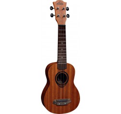 Ukelele Lag TKU8S Serie Tiki Uku Soprano con el cuerpo de Sapelli y acabado satinado.