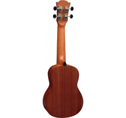 Ukelele Lag TKU8S Serie Tiki Uku Soprano con el cuerpo de Sapelli y acabado satinado. 2